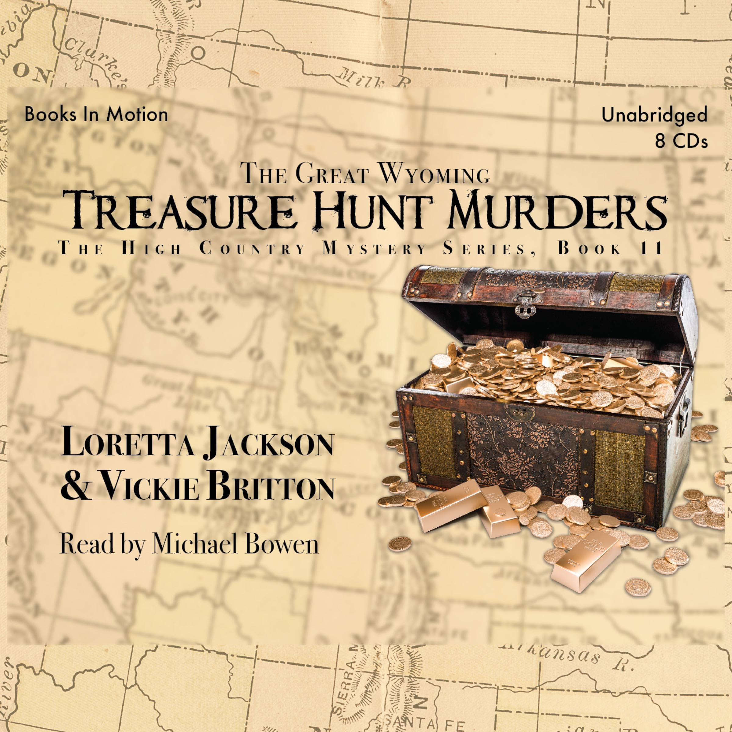 Cover art for The Great Wyoming Treasure Hunt Murders