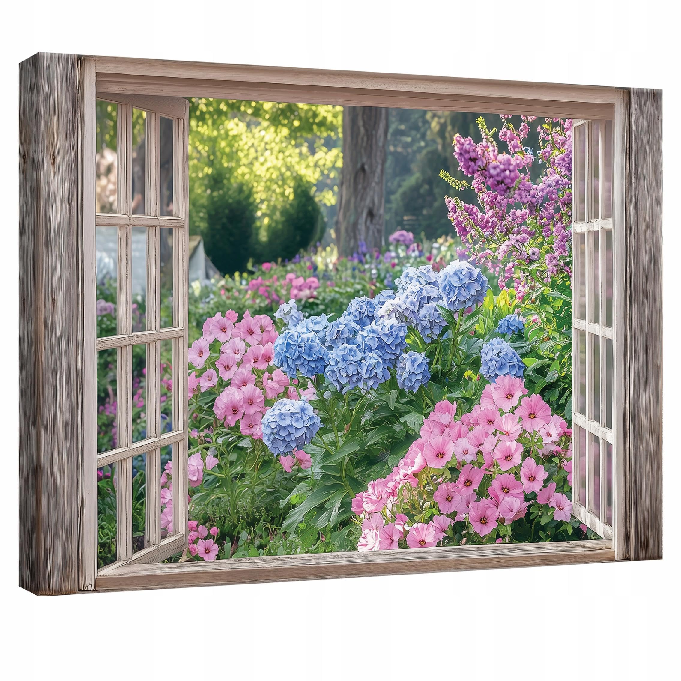 Impression artistique fleurs WallArena grand tableau luxe 100x70