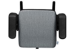 Clek Oobr Booster Car Seat with Rigid LATCH, Thunder