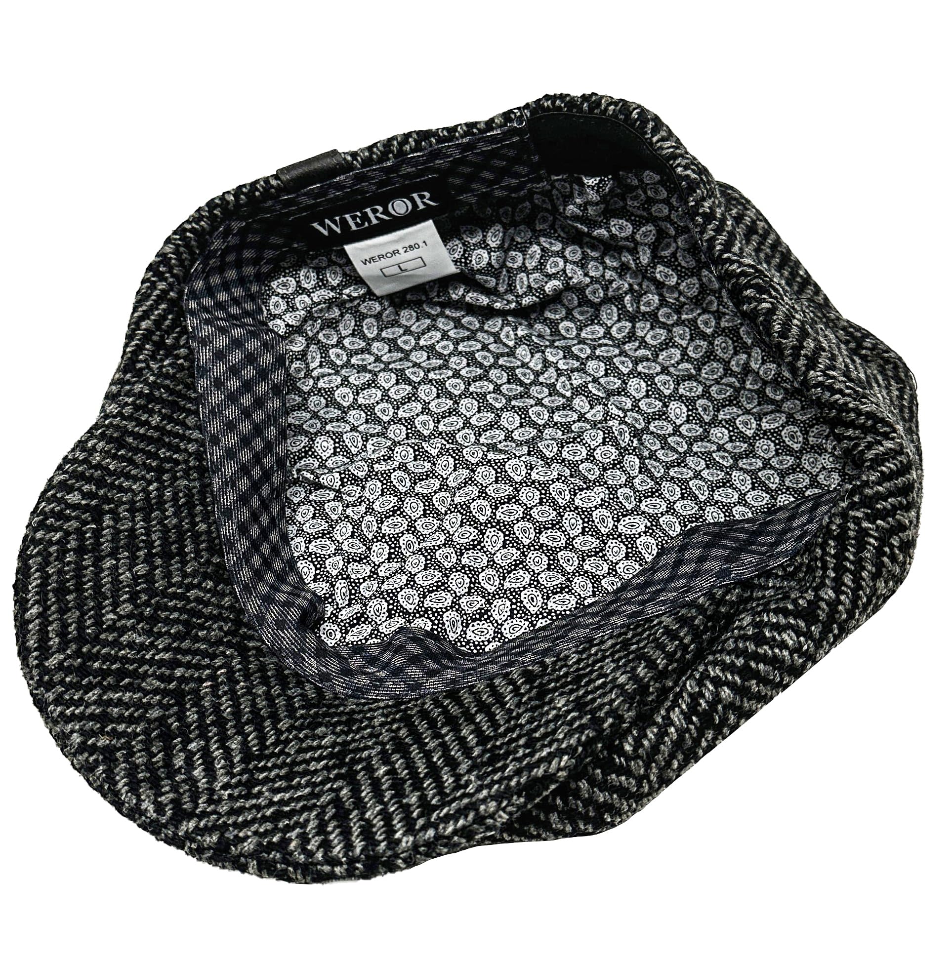 Schiebermütze Herren Schirmmütze Herrenmütze Newsboy Flat Cap Mütze