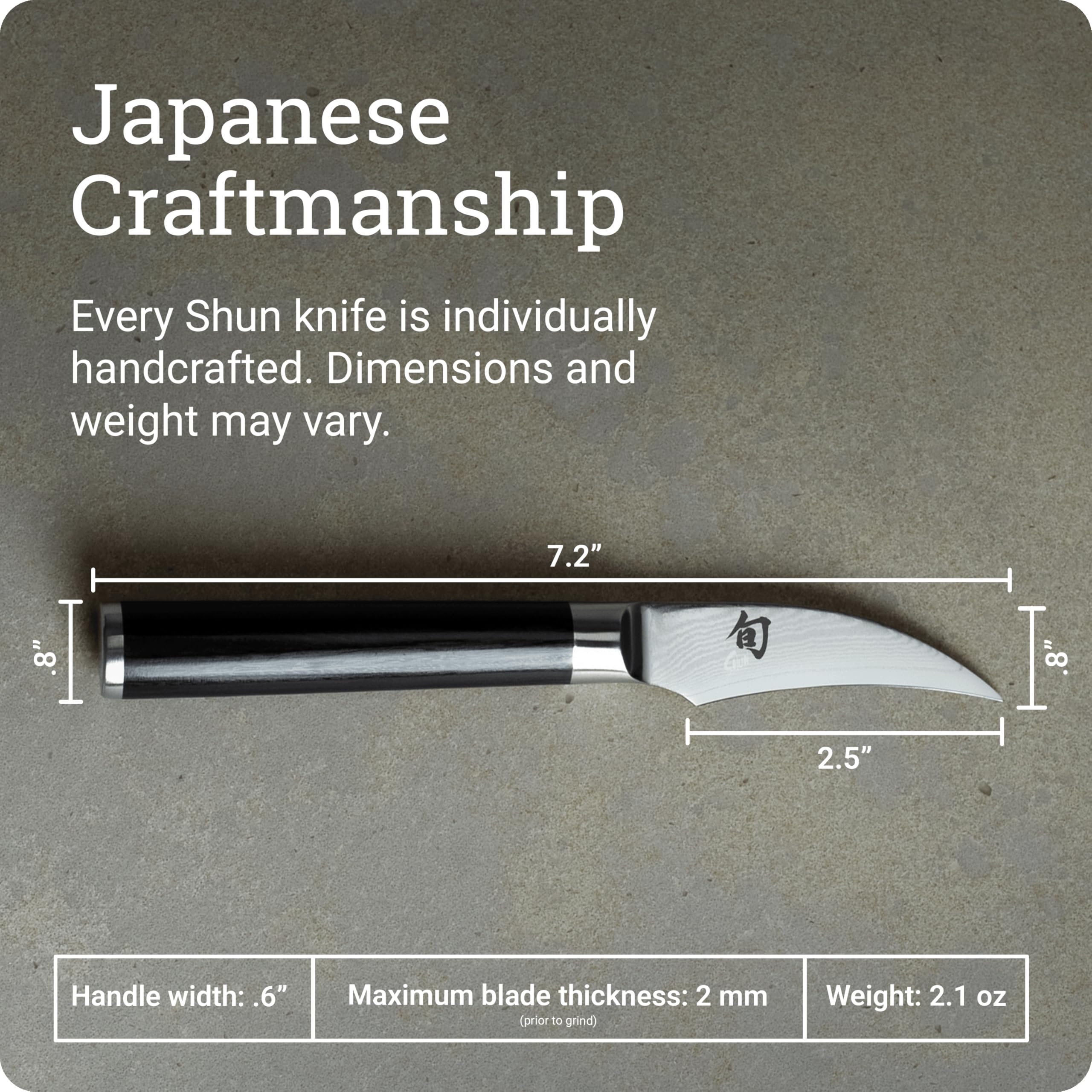 Shun Classic 2.5" Bird's Beak Knife — Amazon image 4