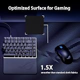 ASUS ROG Sheath II XXL Gaming Mouse Pad – 35.4” x 15.7”, Advanced Cooling Fabric, 1.5X Smoother Textile-Weave Surface, Flat-Stitched Durable Edges, Non-Slip Base - Black - 2