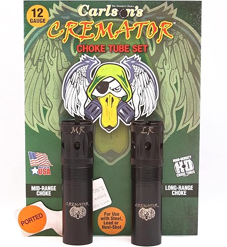 Carlsons Choke Tube Beretta Benelli Mobil - Tubo de estrangulamiento para aves acuáticas calibre 12 MR y LR negro
