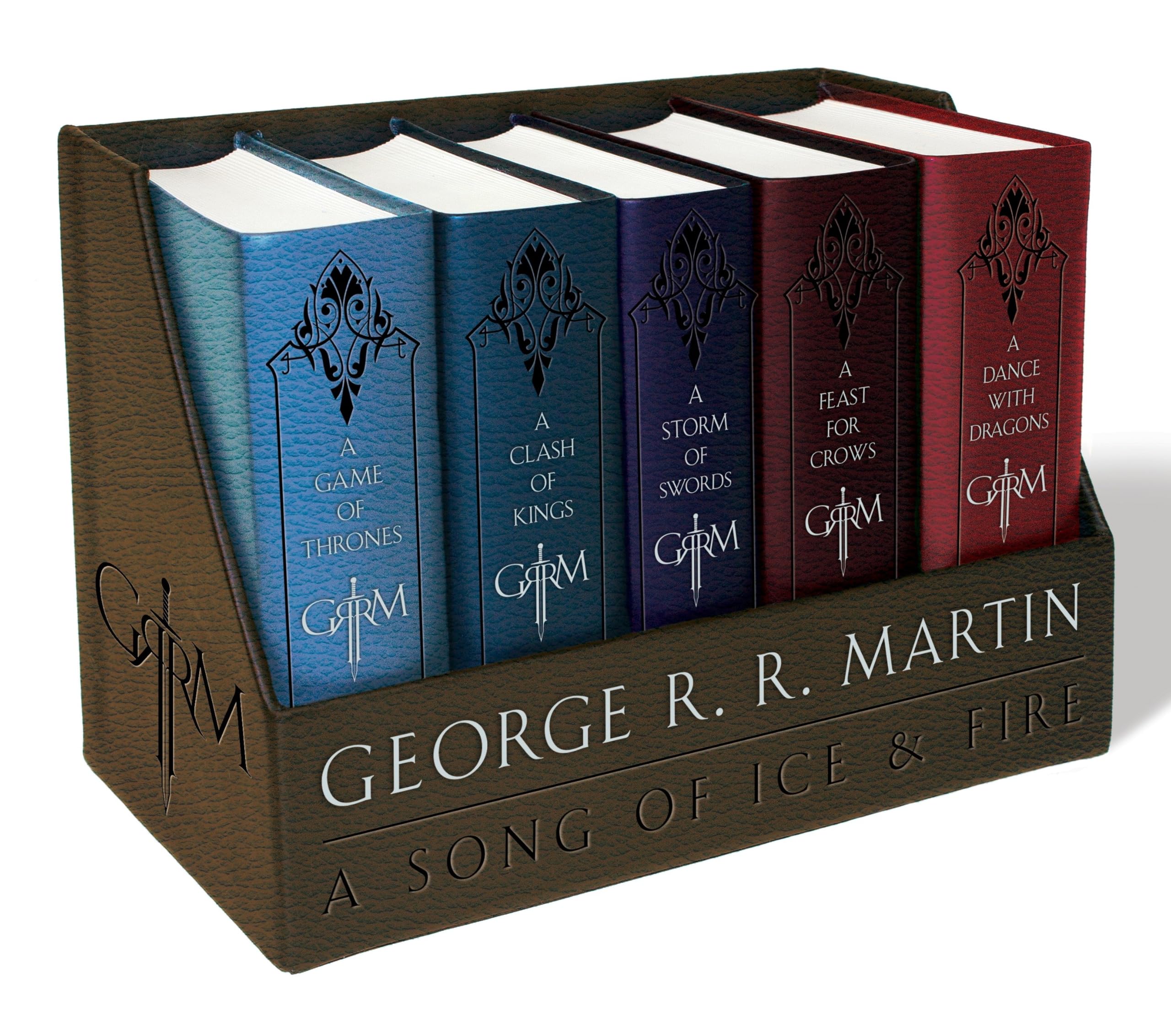 George R. R. Martin's a Game of Thrones Leather-Cloth Boxed Set