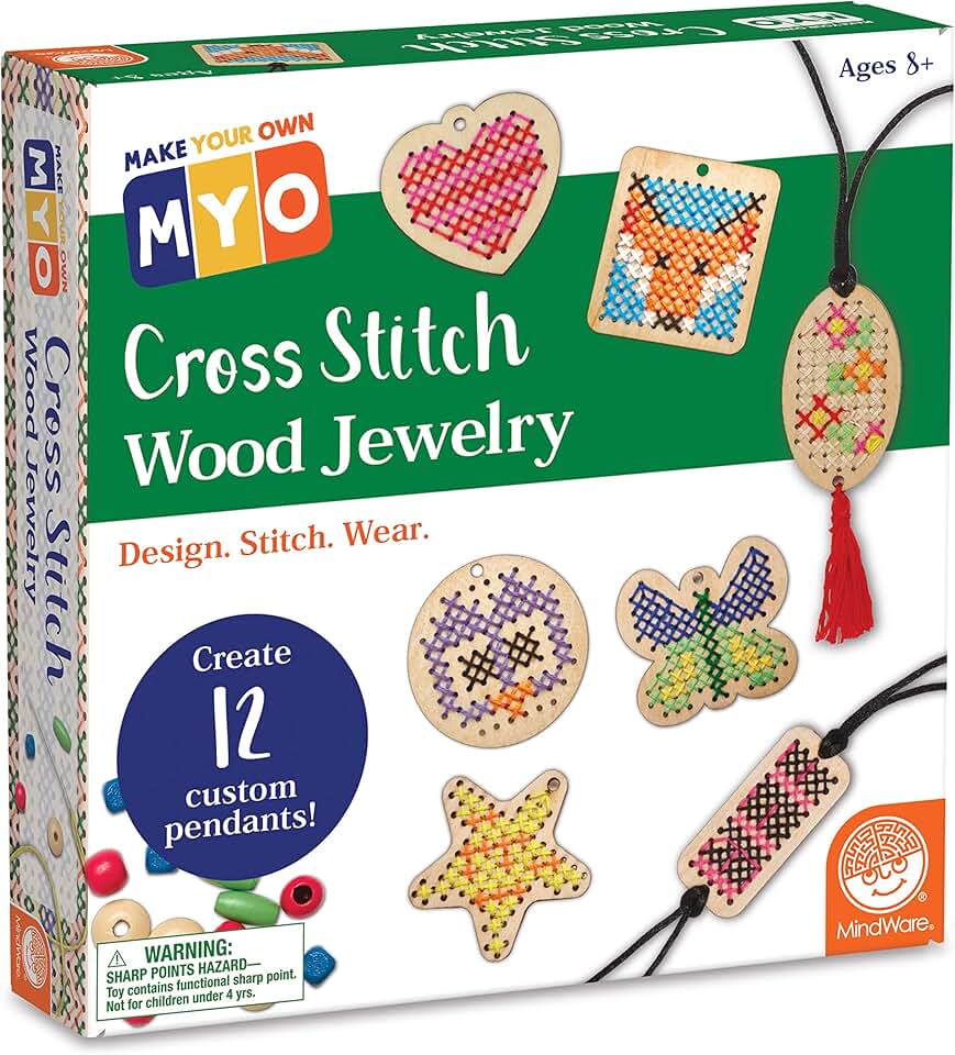 cross stitch wood