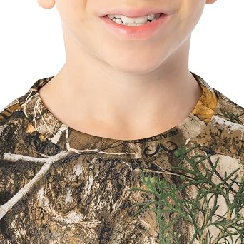 Realtree boys Performance Thermal Underwear Long Johns Base Layer Set