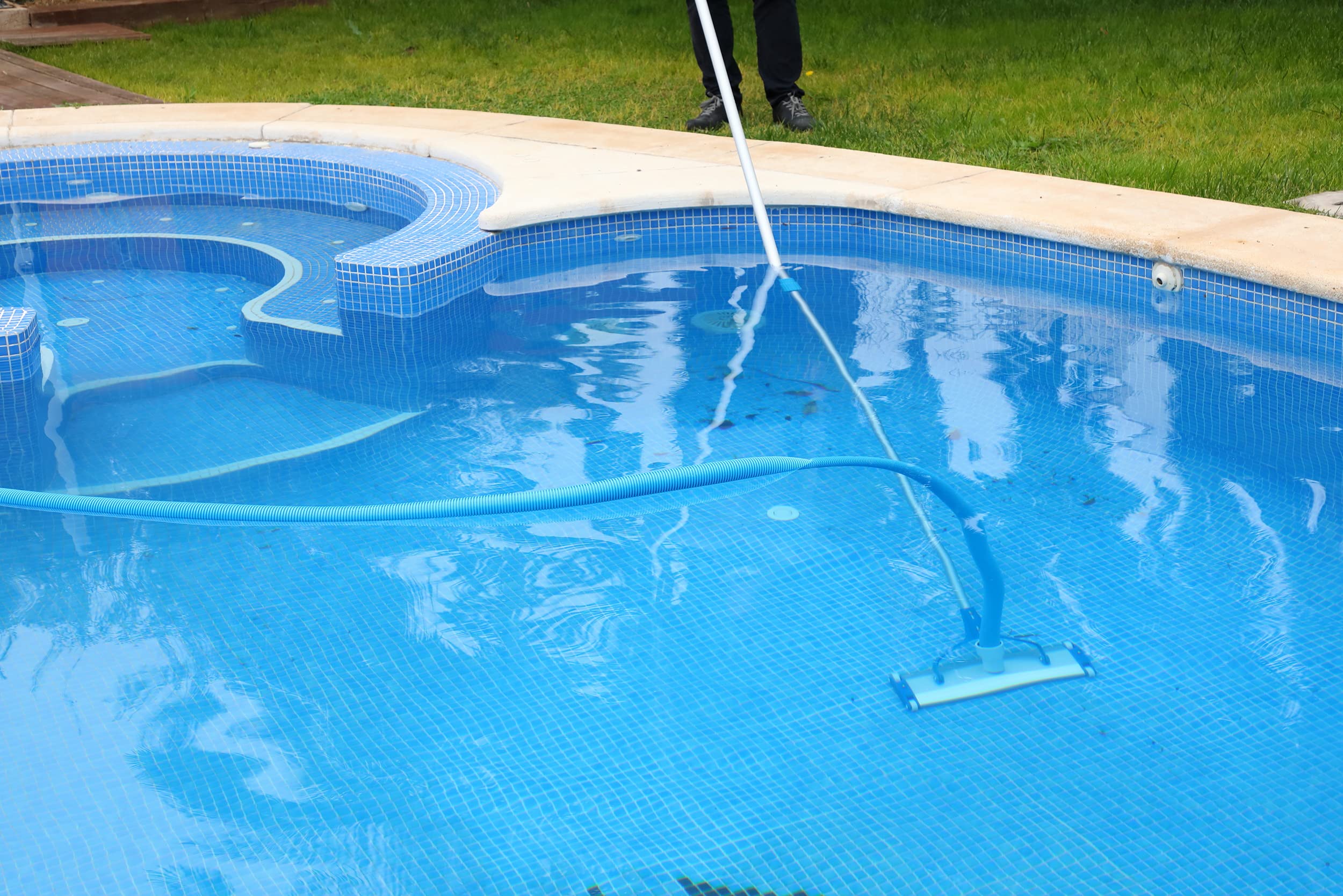 5350, Scovolino Piscina, Blu