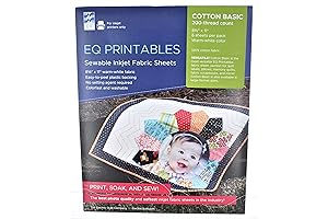 June Tailor Colorfast Sew-In Inkjet Fabric Sheets