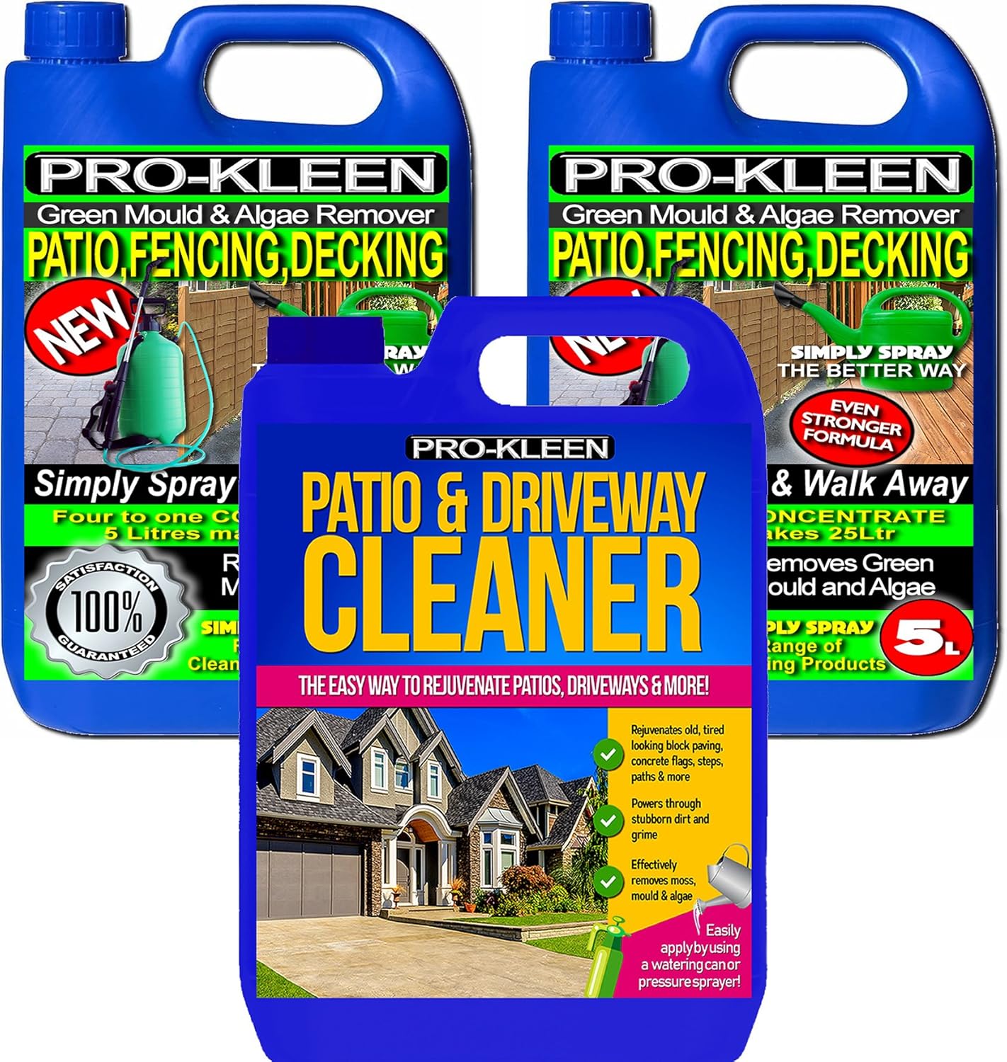 ProKleen Simply Spray & Walk Away Concentrate Patio Fencing