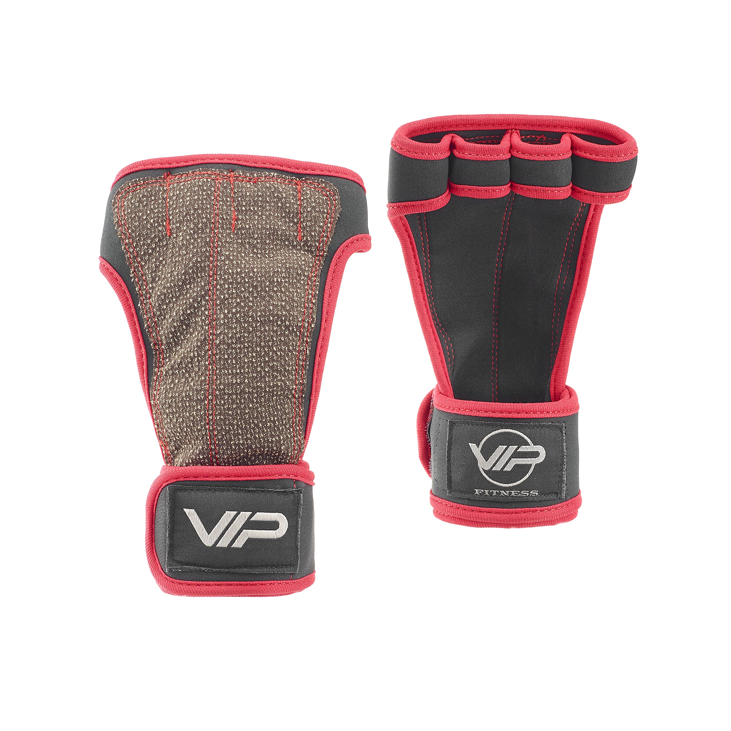VIP Attollo Mens Womens Kevlar Weight Lifting Gym Training Wrist Support Pads Lift Grips Gloves Exercise Fitness Workout Gloves
