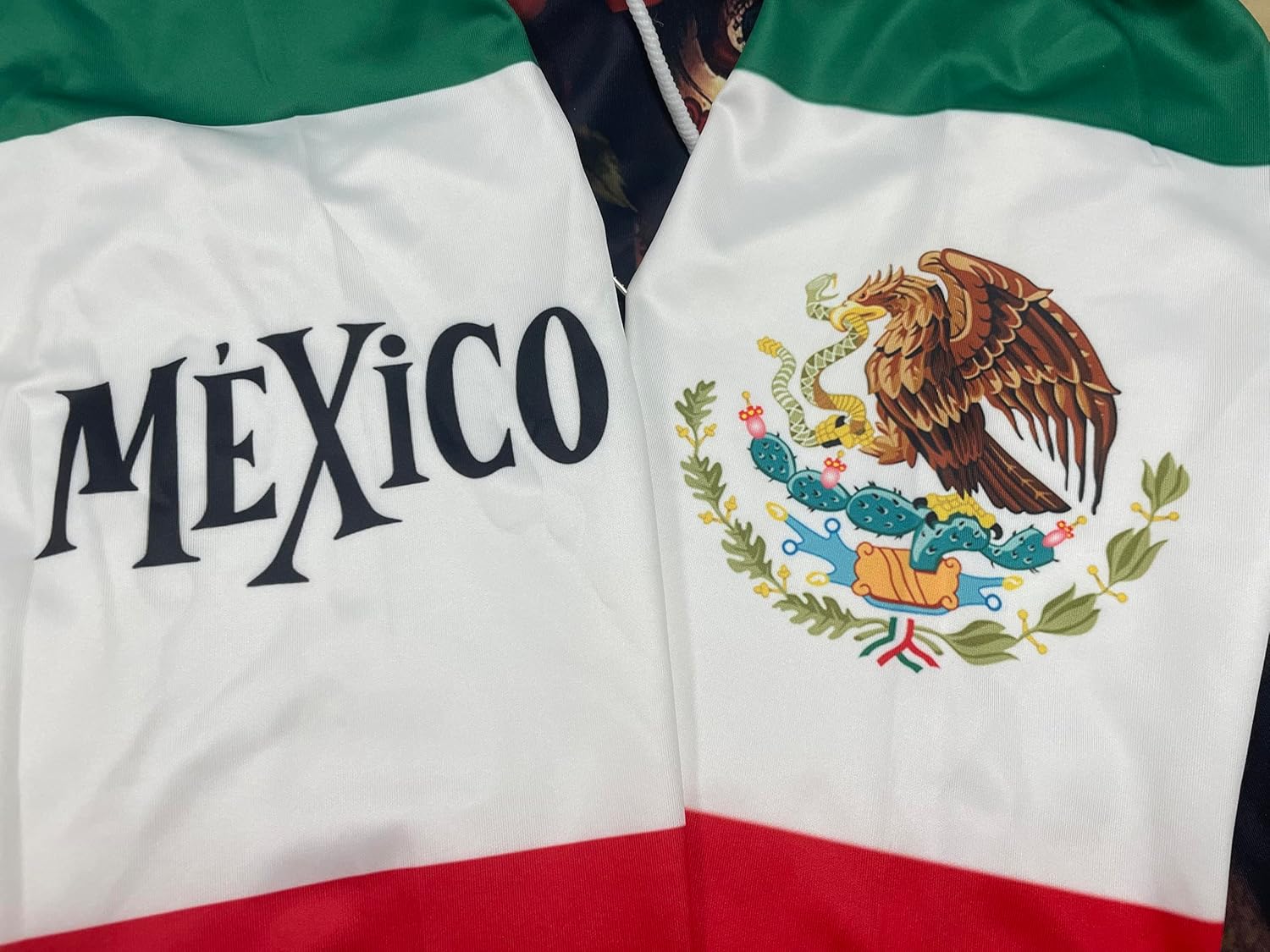 Men's Mexico Flag Hoodie Unisex Mexican DNA Black Long Sleeve Pullover Casual Mexican Patriotic Sweatshirt Hoodie - Image 4