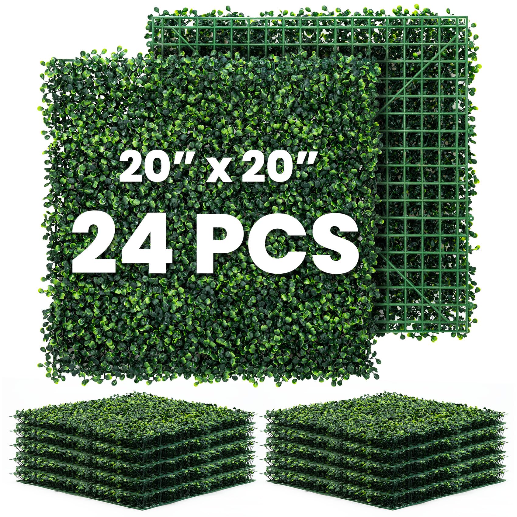 Ticanros Grass Wall Panel 24 Pack