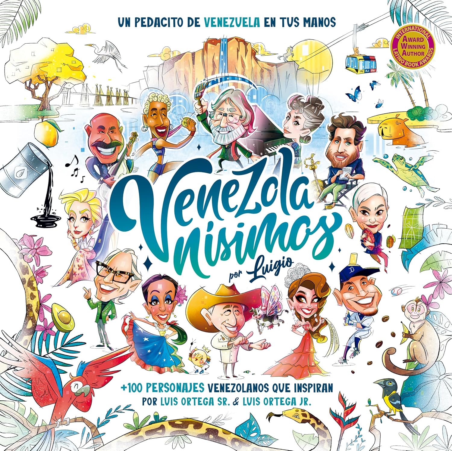 Venezolanísimos: Un libro ilustrado para descubrir la historia, cultura e identidad venezolana. Un pedacito de Venezuela en tus manos. (Spanish Edition)