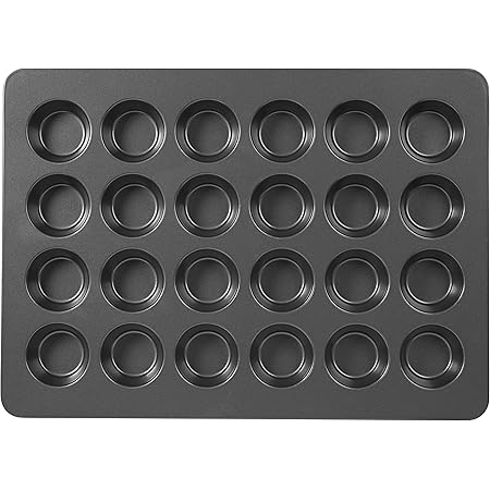 Wilton Perfect Results Premium Non-Stick Mega Standard-Size Muffin and Cupcake Baking Pan, Standard/ STD 24-Cup
