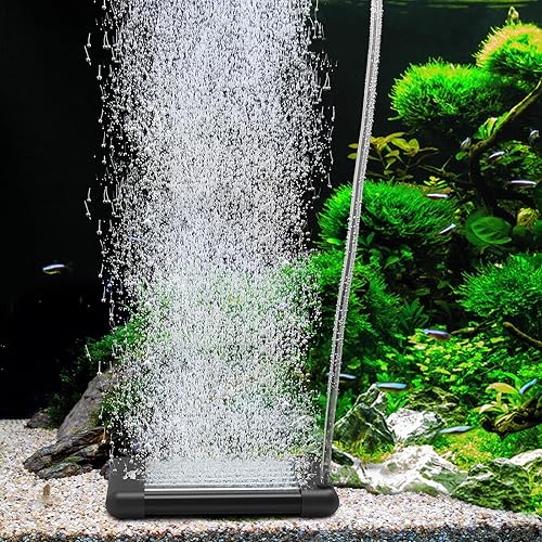 hygger Non-Clogging Fish Tank Bubbler, Aquarium Air Stone with Special EVA Material, Air Bubbler for Nano Air Pump Fish Tank Small Bucket and Hydroponics