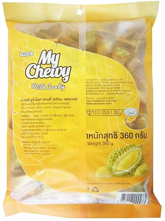 My Chewy Milk Candy Durian Flavour, (360 g)