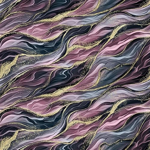 Miniatura 3 de Paquete de hojas de vinilo permanente de vinilo adhesivo de mármol con patrón de mármol, hojas de 12 x 12 pulgadas, funciona con todas las máquinas