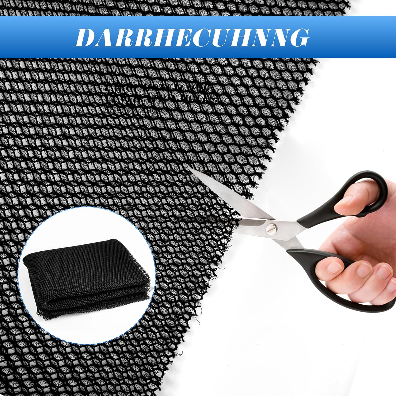 RV Mattress Under Ventilation Pad, 80 x 60 in Queen Breathable Ventilation Pad for RV Camper Boat Bed | Washable 3D Air Mesh
