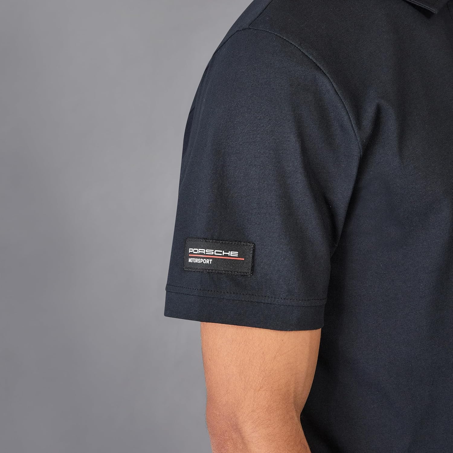 Porsche Motorsport Mens Stripe Polo