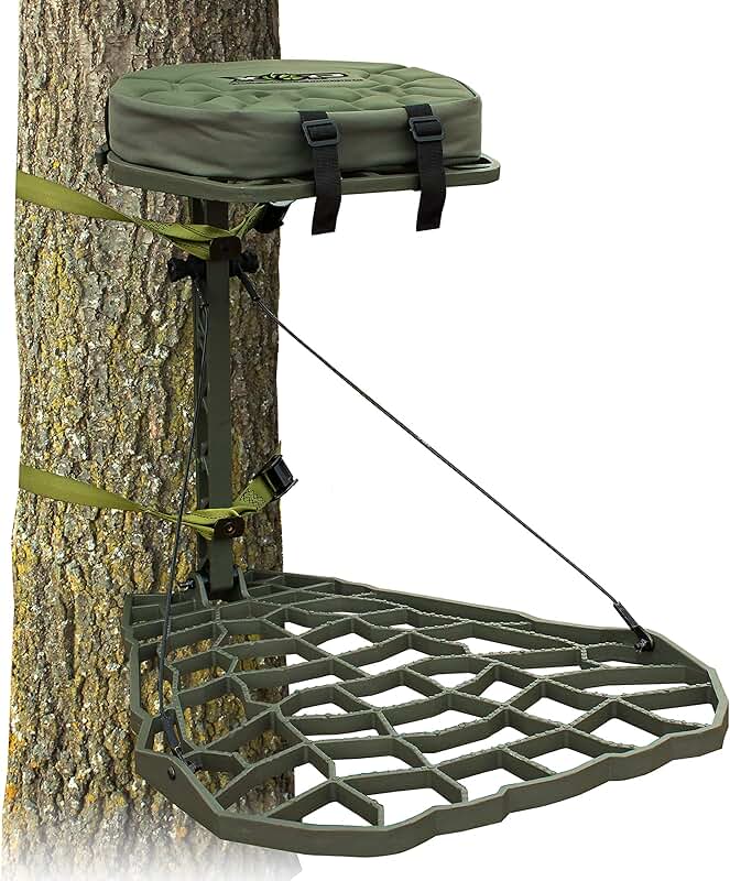 self leveling tree stand