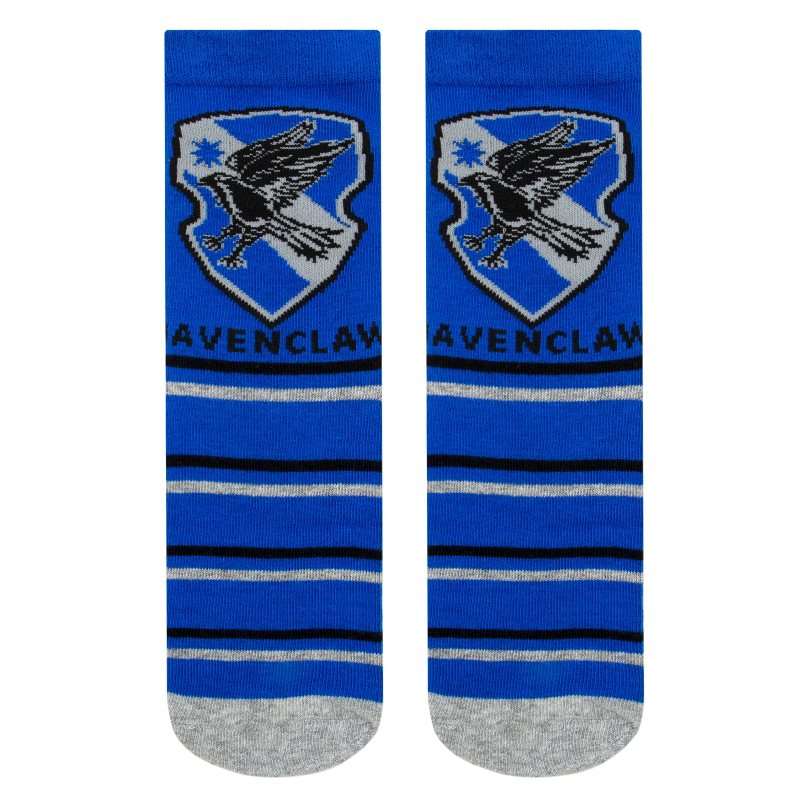 Harry Potter Skarpety 4 Pack | Skarpety Ravenclaw, Hufflepuff, Slytherin, Gryffindor dla dzieci | Chłopięce nietypowe skarpety