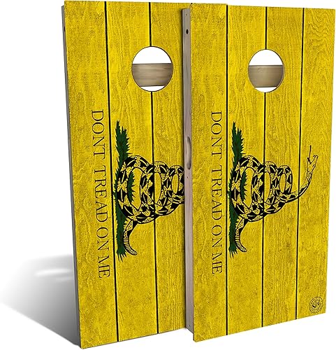 Miniatura 1 de Slick WoodyS Cornhole Set with 8 Cornhole Bags, Baltic Birch Plywood Tops for The Smoothest Flattest Playing Surface, Retractable Legs and Back