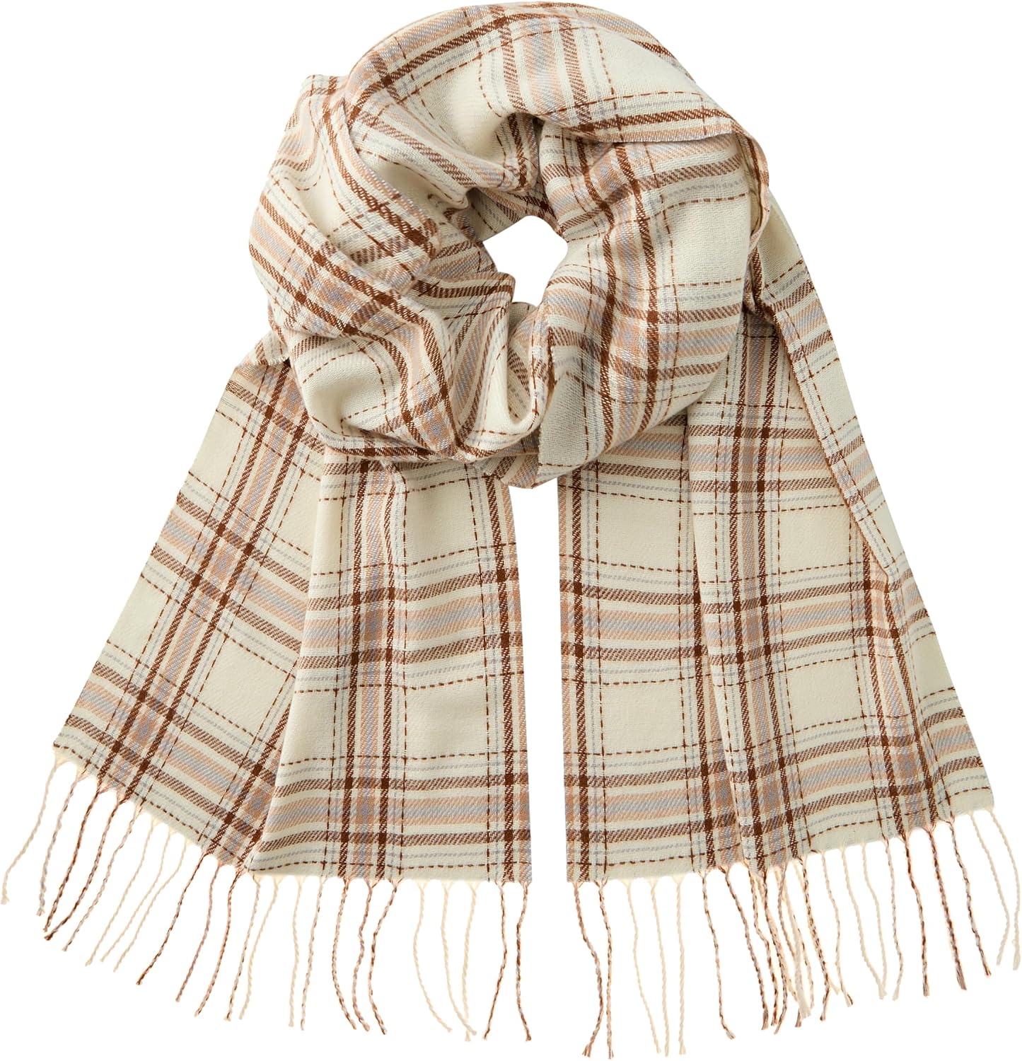 CALVIN & OLIVIA Lightweight Ultra-Soft Scarf - Perfect Holiday Gift for Men & Women