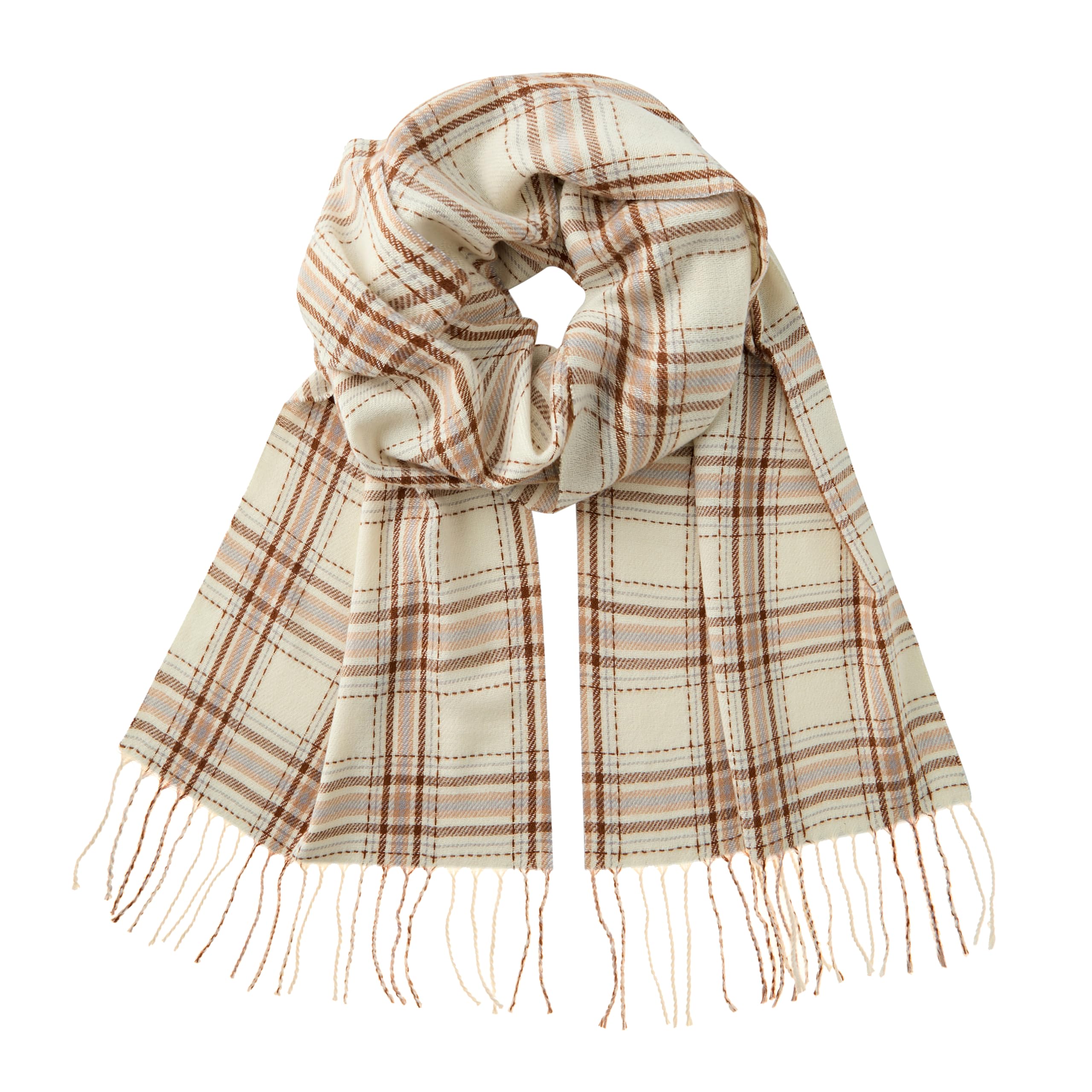 CALVIN &amp; OLIVIA Lightweight Ultra-Soft Scarf - Perfect Holiday Gift for Men &amp; Women