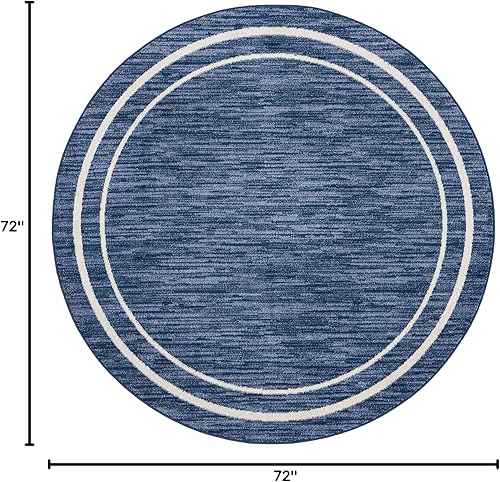 Vista 336 de Nourison Home Essentials - Alfombra contemporánea de 5 x 7 pies, color marfil/negro