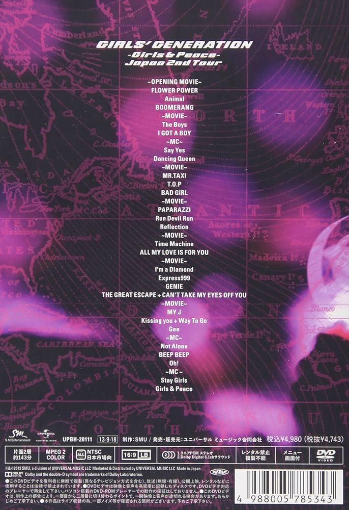 Amazon.co.jp: GIRLS' GENERATION ~Girls&Peace~ Japan 2nd Tour [DVD Amazon.co.jp: GIRLS' GENERATION ~Girls&Peace~ Japan 2nd Tour [DVD