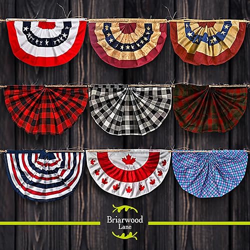 Miniatura 7 de Banderines a cuadros blancos y negros de 48" x 24" pancarta plisada con ojales