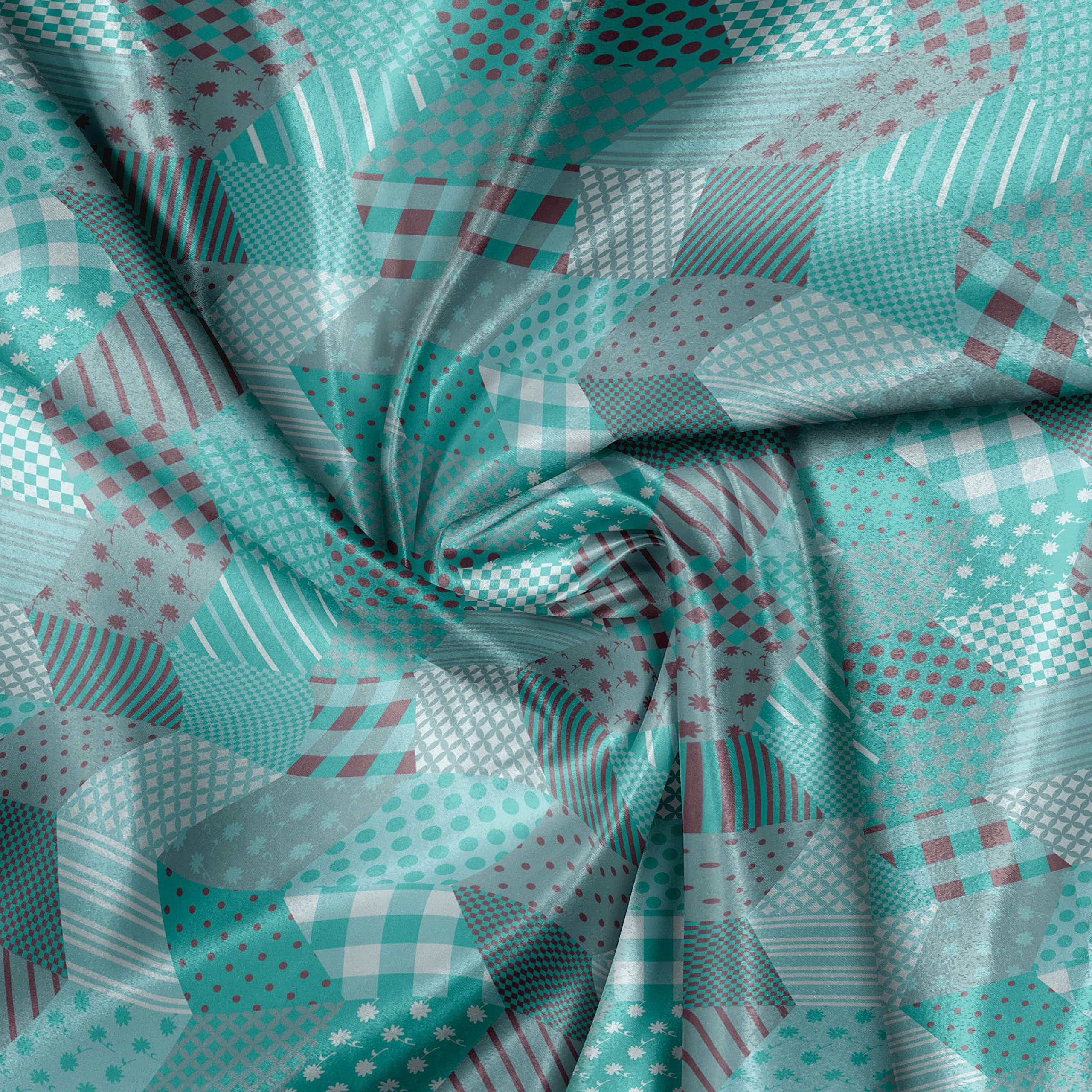 Amazon.com: Lunarable Geometric Fabric by The Yard