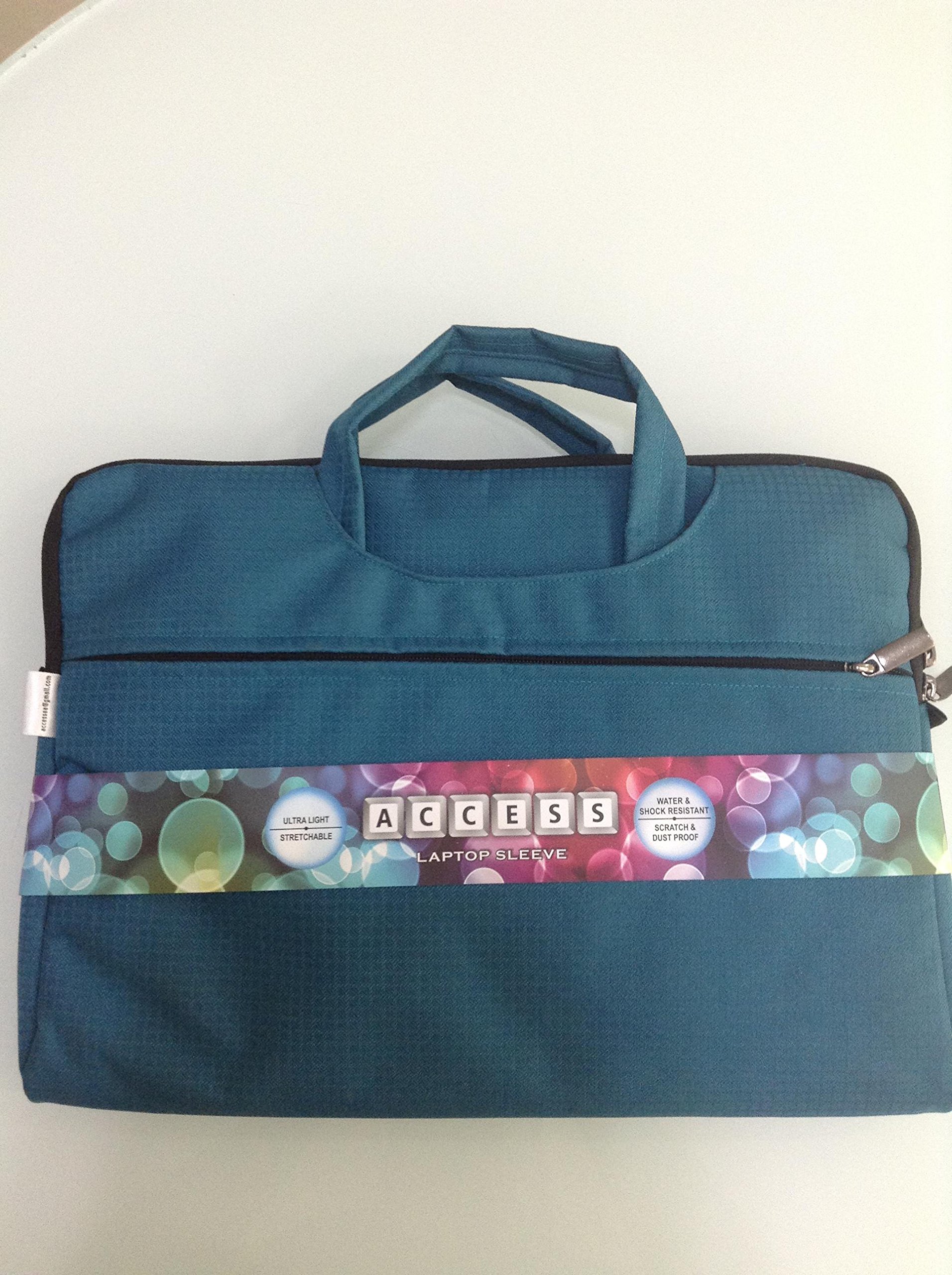 Laptop carry case suitable for all 13" Laptops green