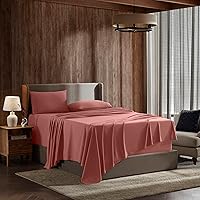 Vista 46 de Nestl - Juego de sábanas. Juego de sábanas 1800 con bolsillo profundo – Sábanas de microfibra de doble cepillado lujosas de hotel – Sábana