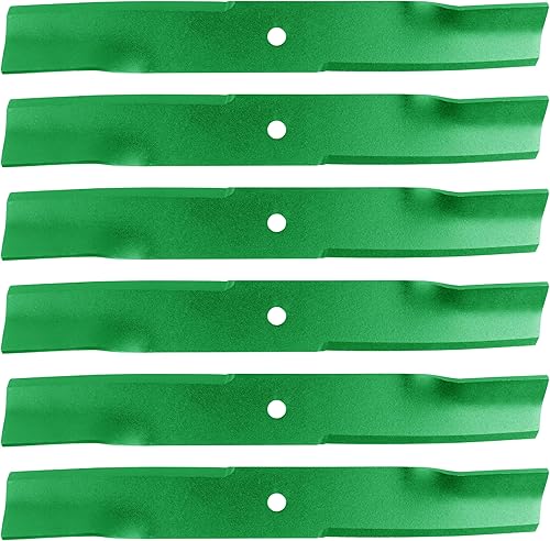 Miniatura 4 de Caltric Cubierta de 6 cuchillas 54" compatible con Hustler Raptor SD SDX Fastrak X SD SDX 601124 797696