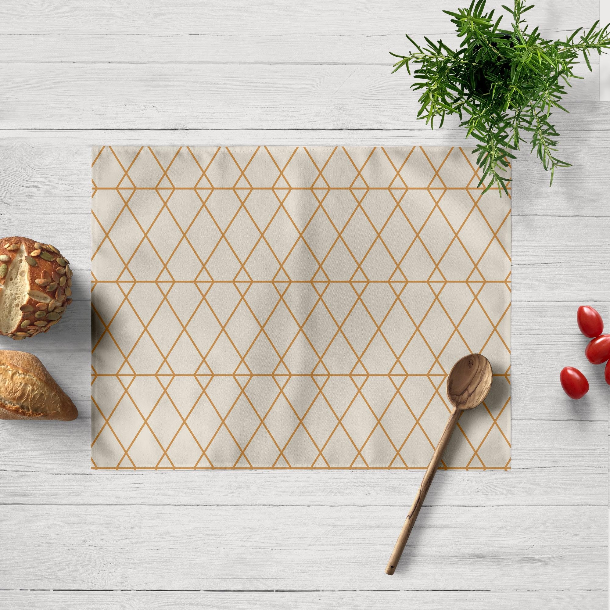 BELUM | Pack of 2 Individual Tablecloth 45x35 | Pack of 2 Individual Placemats | Tablecloth 100% Resinated Cotton Stain Resistant 300 grs. | Tablecloth Antistain