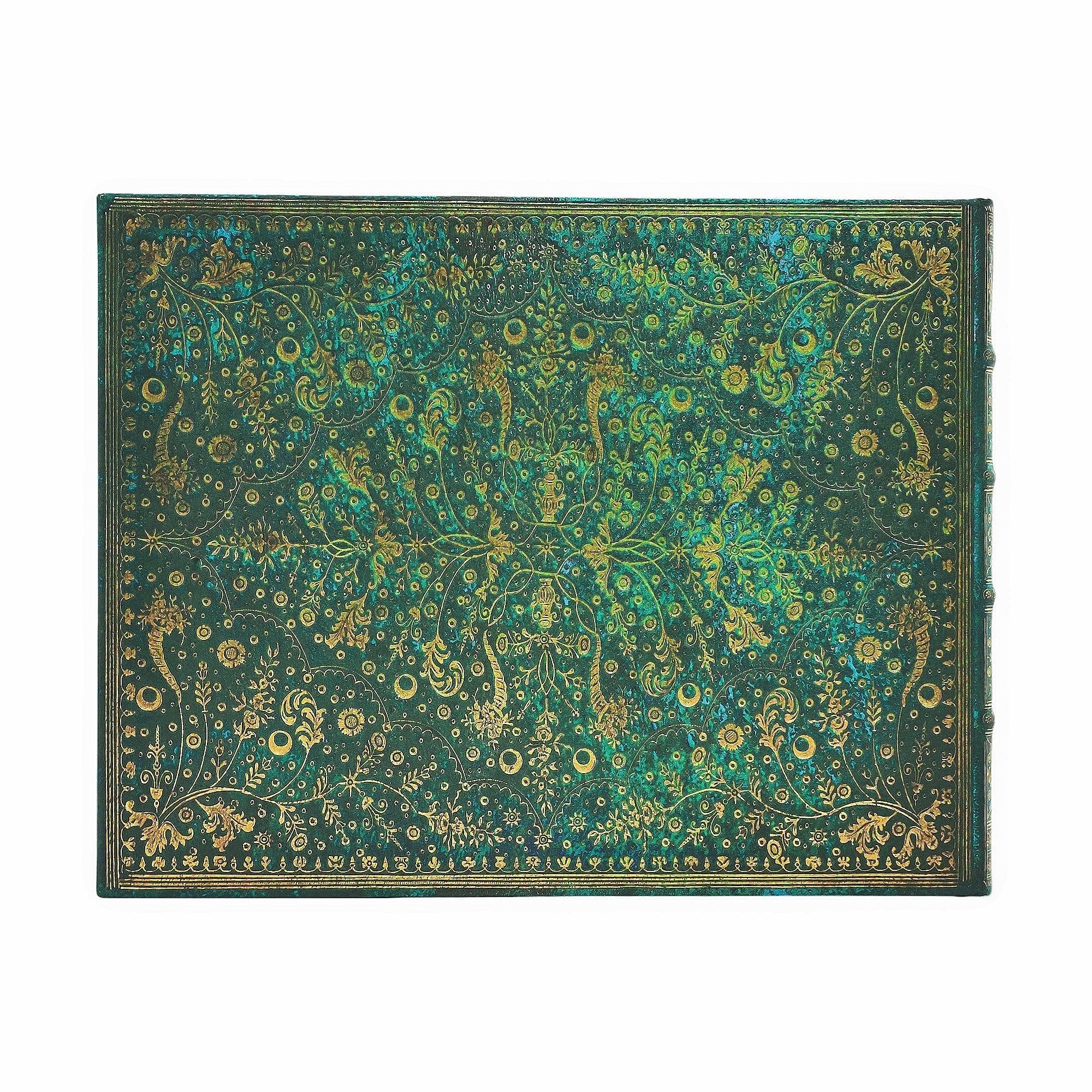 Livre d'or Paperblanks Fleur d'Émeraude Ligné 144p.