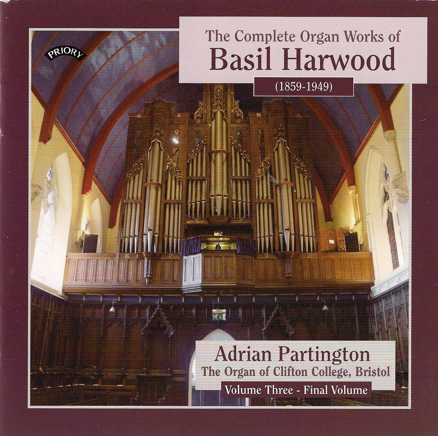 Complete Organ Works, The - Vol. 3 (Partington)