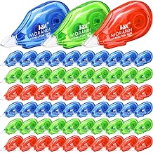 Fullhawl 60 Pack Correction Tape Bulk 19.7ft White Wrong out Tear-resistant