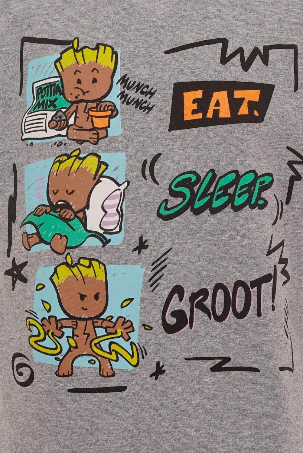 Marvel Avengers Spider-Man Iron Man Thor 3 Pack T-Shirts Toddler to Big Kid - Image 9