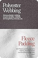 Vista 7 de HORZE Howard Soft Fleece Acolchado Ajustable Poliéster Caballo Halter - Marrón Oscuro - Caballo
