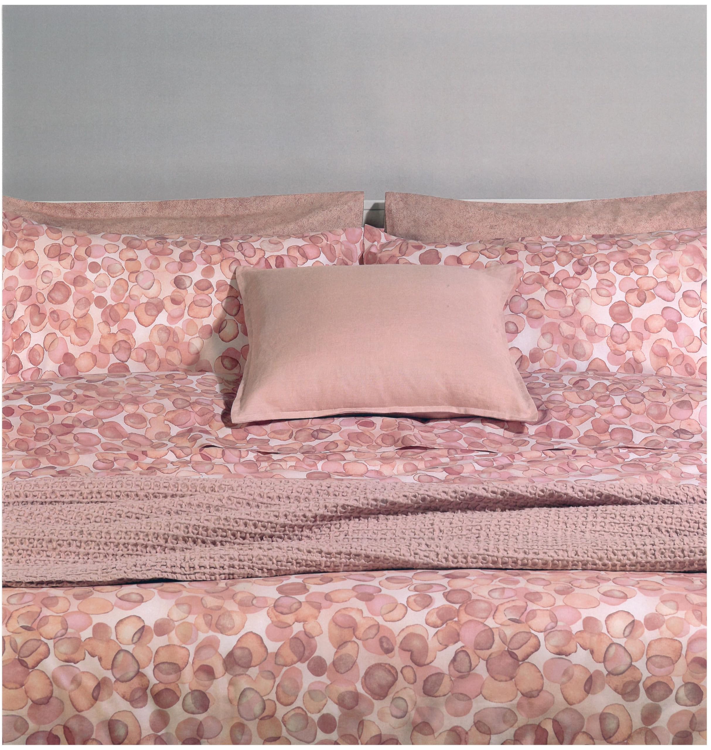 Fazzini Bolle Rosa, Completo Lenzuola (Matrimoniale)