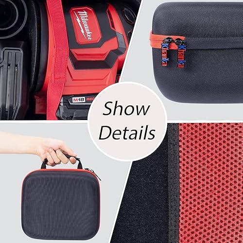 Miniatura 8 de Khanka Funda rígida para Milwaukee Electric Tools 2648-20 M18 + carcasa rígida para enrutador compacto inalámbrico Milwaukee M18 FUEL