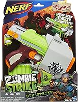 Vista 2 de Dinamitero de juguete Nerf Zombie Strike Sidestrike , Gris claro, lima