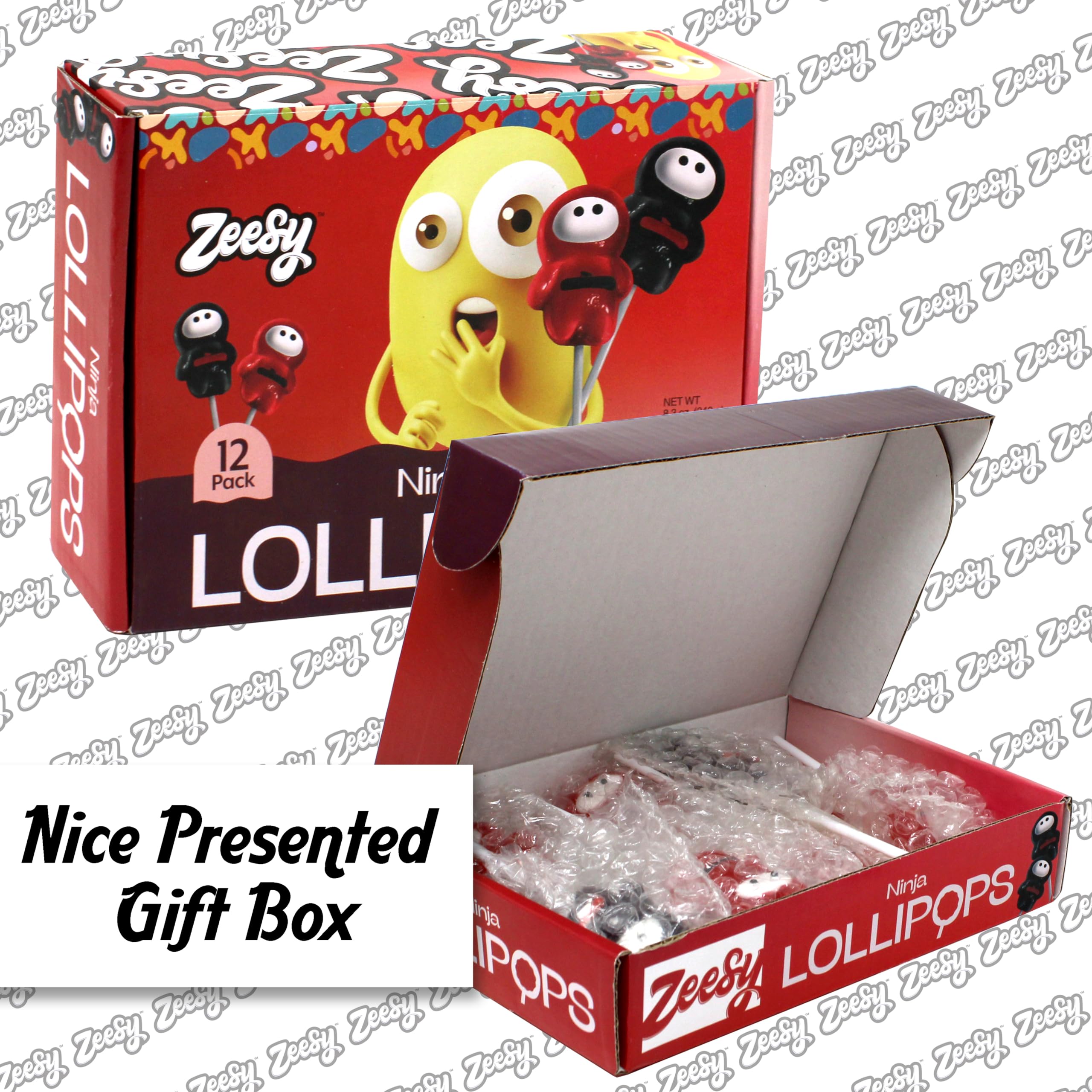 Amazon.com : Ninja Lollipops Individually Wrapped - 12 Karate