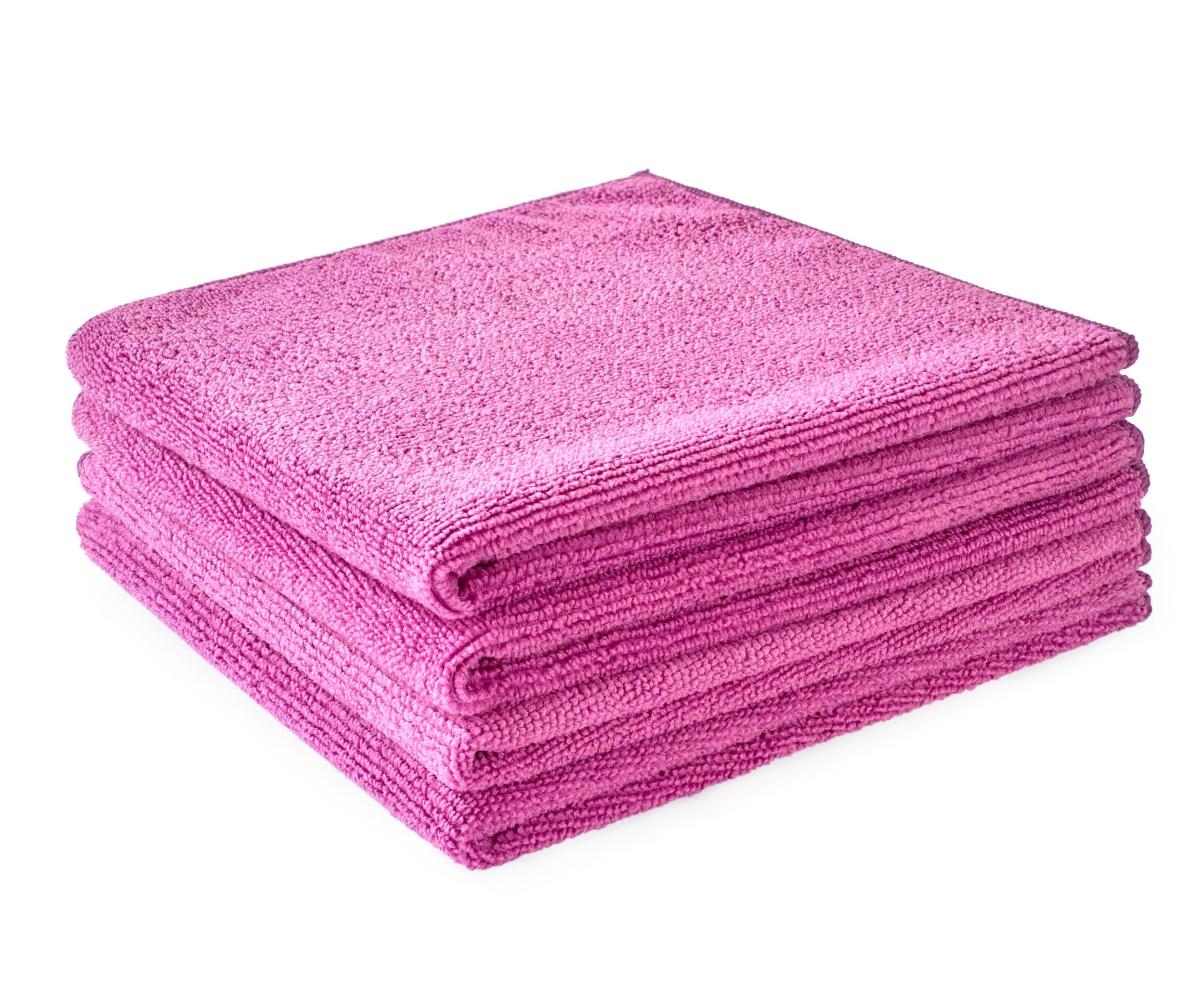 Quest Paños Microfibra 40x40 cm Rosa Multiusos Absorbentes Lavables