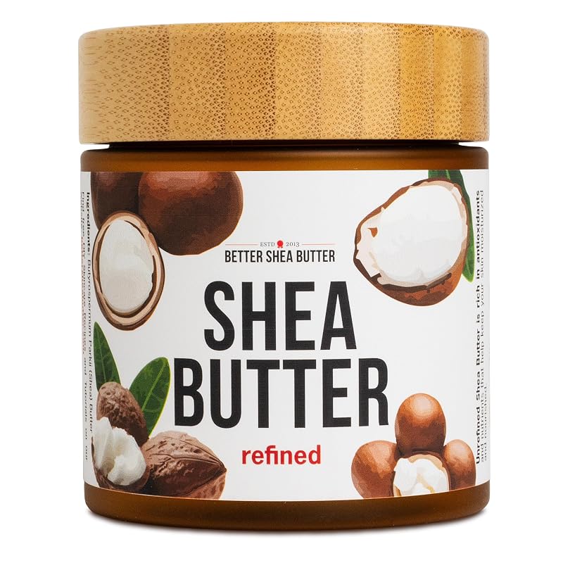 Manteiga de karité refinada Better Shea Butter sem fragrância, 227 g