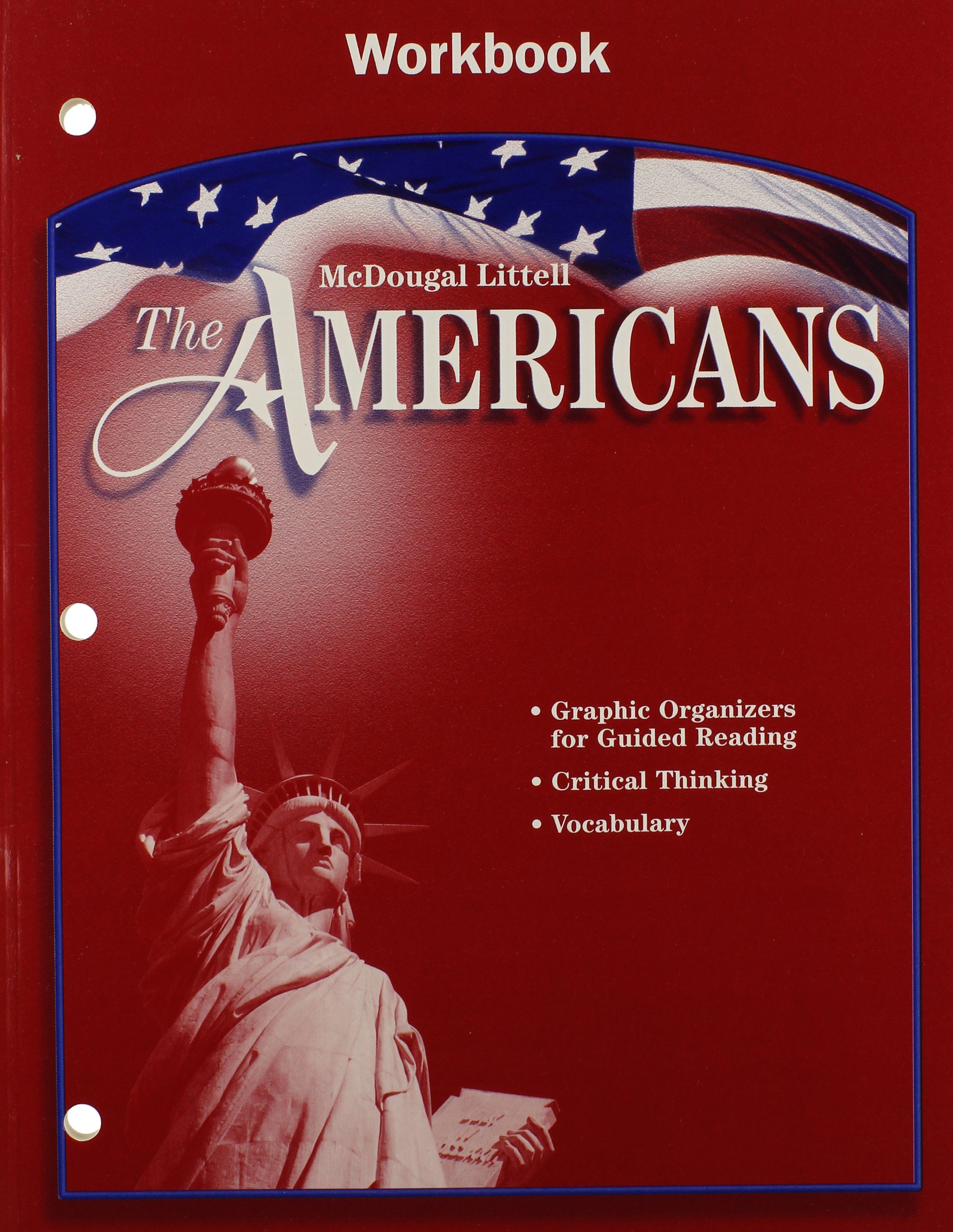 The Americans, Grades 9-12 Workbook: Mcdougal Littell the Americans