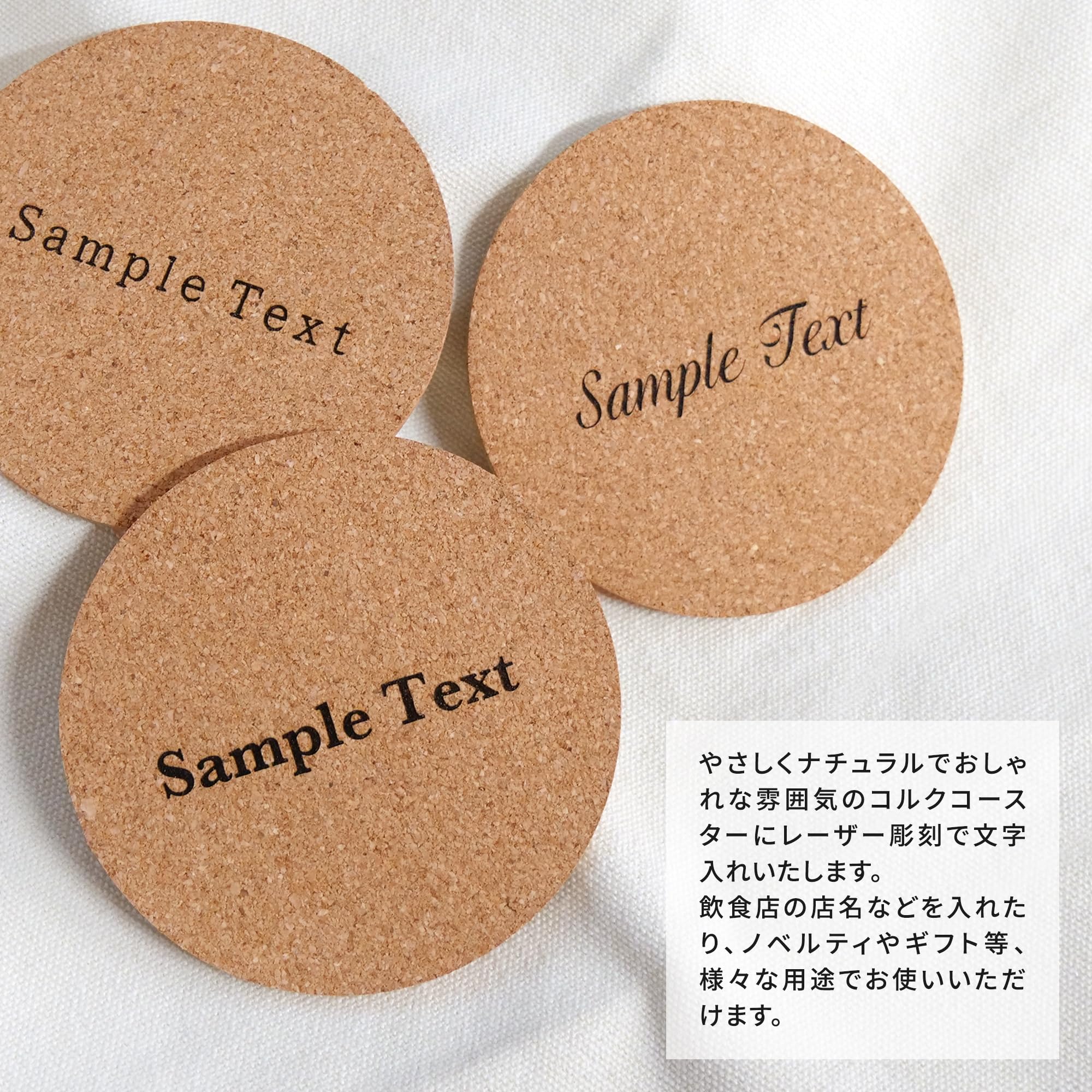 BAND-MAID CAFE特製コルクコースター3枚セット ゴルフクラブセット