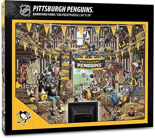 YouTheFan NHL Barnyard Fans - Rompecabezas de 500 piezas